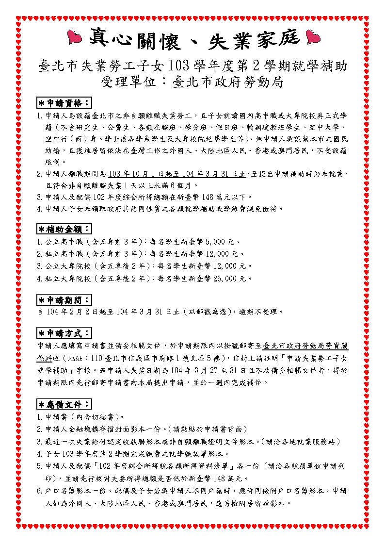 1040123失業補助1